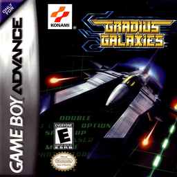 Gradius Generation box art for GameBoy Advance
